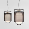 Hanglamp boven eettafel in Italiaans design van Nemo en Lumen Center