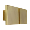 Axis71 Square 2G Wandlamp Christophe Gevers Goud