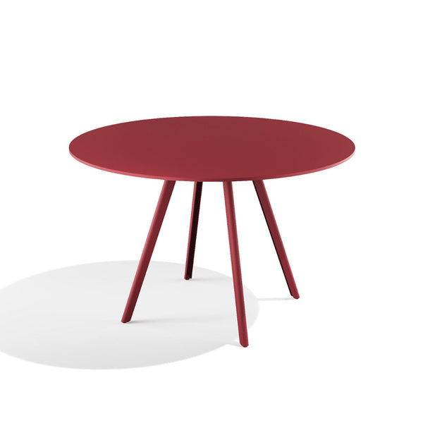 Babel D Gao Ronde tafel 120 cm Rood
