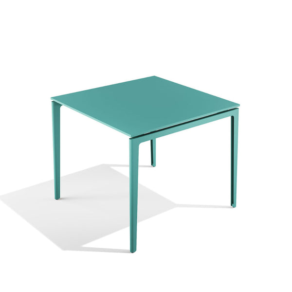 Babel D Gao Vierkante tafel 80x80 cm Turquoise