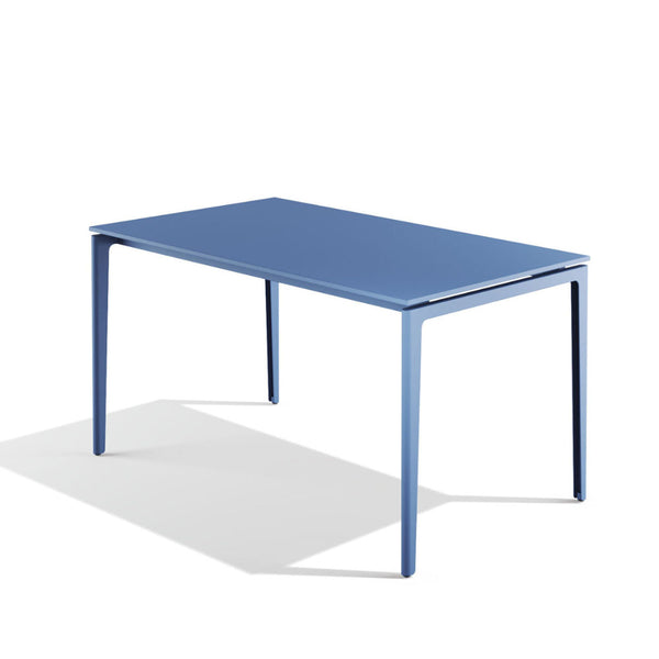 Babel D Gao rechthoekige tafel 140×80 cm Licht Blauw