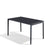 Babel D Gao rechthoekige tafel 140×80 cm Antraciet
