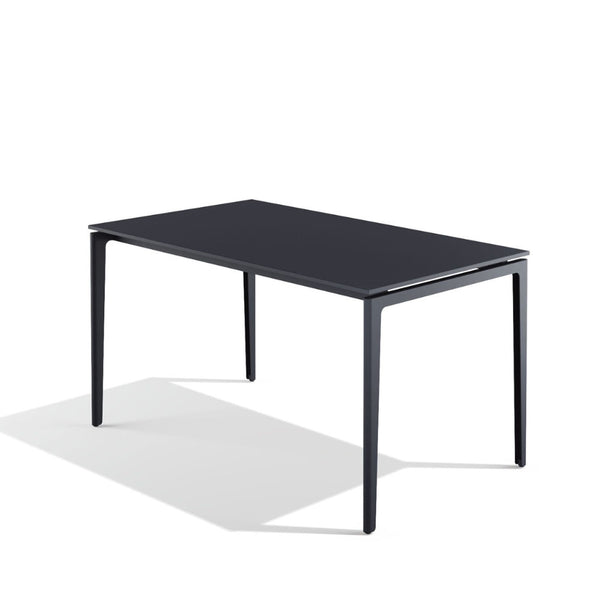 Babel D Gao rechthoekige tafel 140×80 cm Antraciet