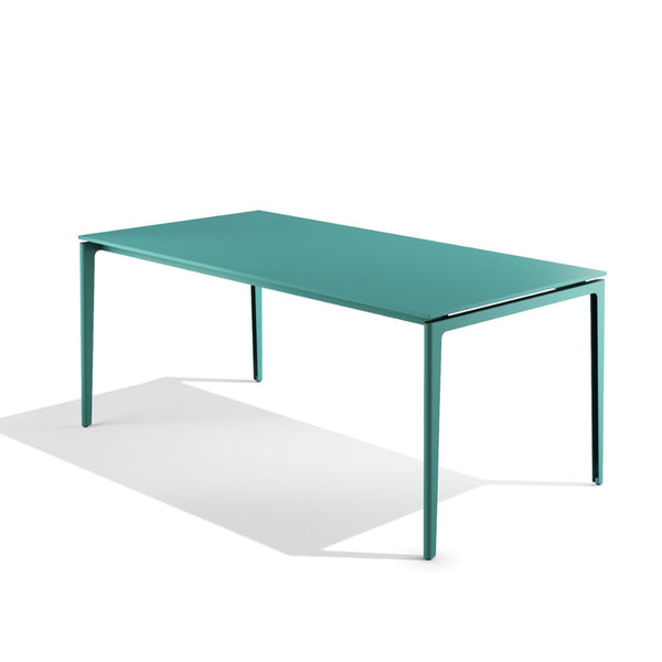 Babel D Gao rechthoekige tafel 180×80 cm Turquoise