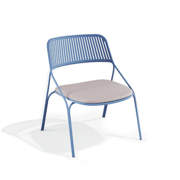 Babel D Jos-Lounge stoel Licht Blauw