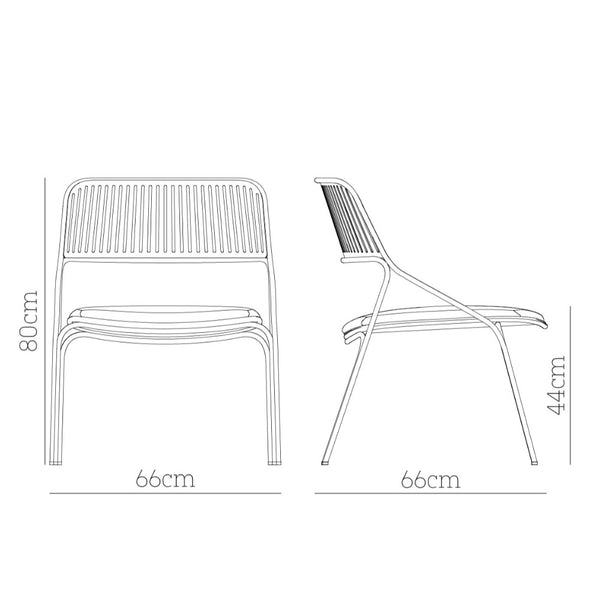 Babel D Jos-Lounge stoel