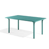 Babel D Jos Rechthoekige tafel 160 Turquoise