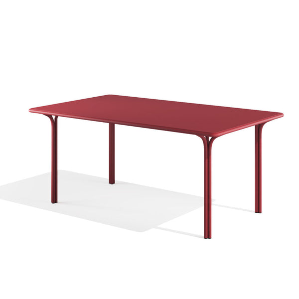 Babel D Jos Rechthoekige tafel 160 Rood