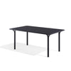 Babel D Jos Rechthoekige tafel 160 Antraciet