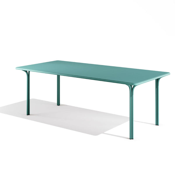 Babel D Jos Rechthoekige tafel 210x100 cm Turquoise