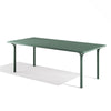Babel D Jos Rechthoekige tafel 210x100 cm Salvia