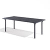 Babel D Jos Rechthoekige tafel 210x100 cm Antraciet