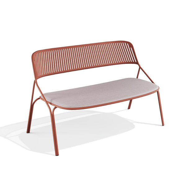 Babel D Jos Tweezitsbank Terracotta