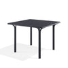 Babel D Jos Vierkante tafel 100x100 cm Antraciet