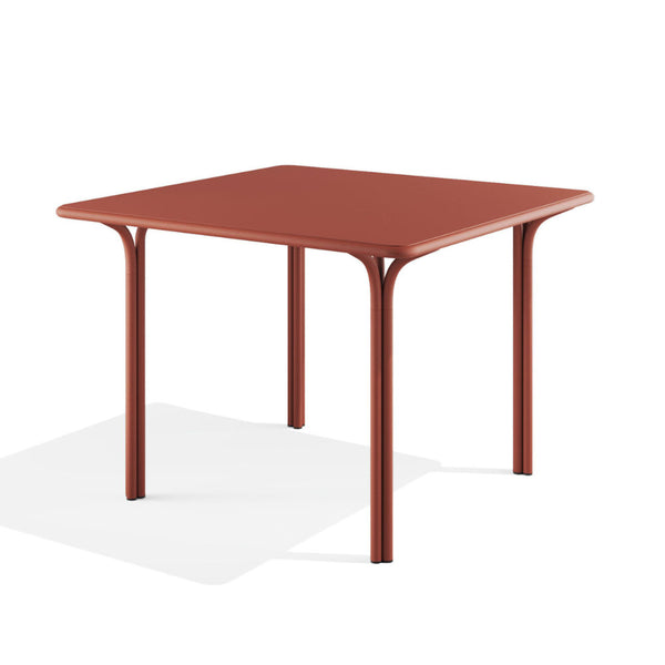 Babel D Jos Vierkante tafel 100x100 cm Terracotta