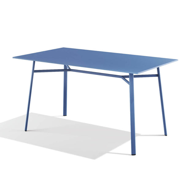 Babel D Kano rechthoekige tafel 140x80 cm Licht Blauw