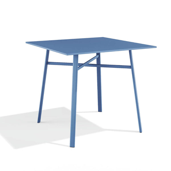 Babel D Kano vierkante tafel 80x80 cm Licht Blauw