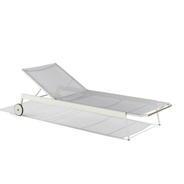 Babel D Kissi Ligbed met wielen Wit