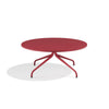 Babel D Kissi Ronde salontafel ⌀70 cm Rood