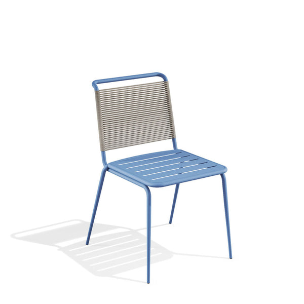 Babel D Kissi Stoel Licht Blauw