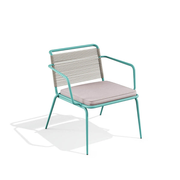 Babel D Kissi kleine fauteuil Turquoise