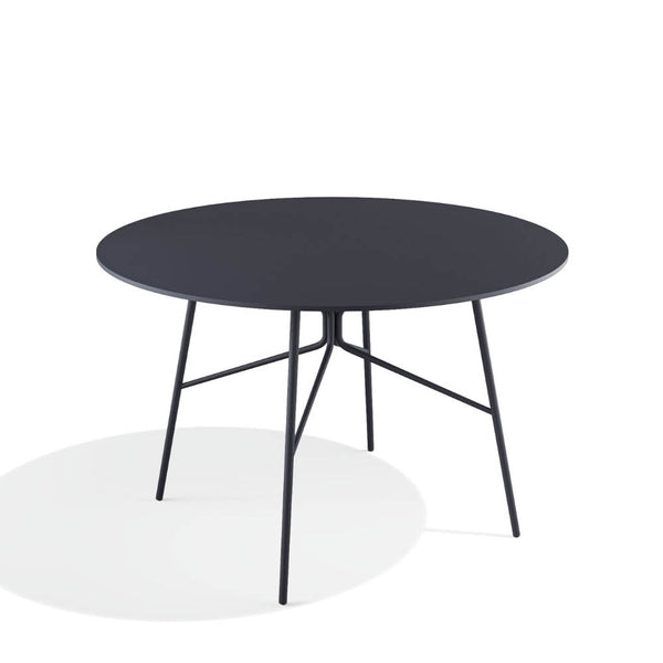 Babel D Kissi ronde tafel Ø125 cm Antraciet