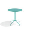 Babel D Kissi ronde tafel ⌀70 cm Turquoise