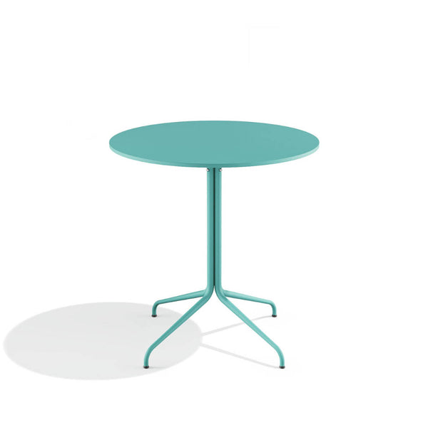 Babel D Kissi ronde tafel ⌀70 cm Turquoise