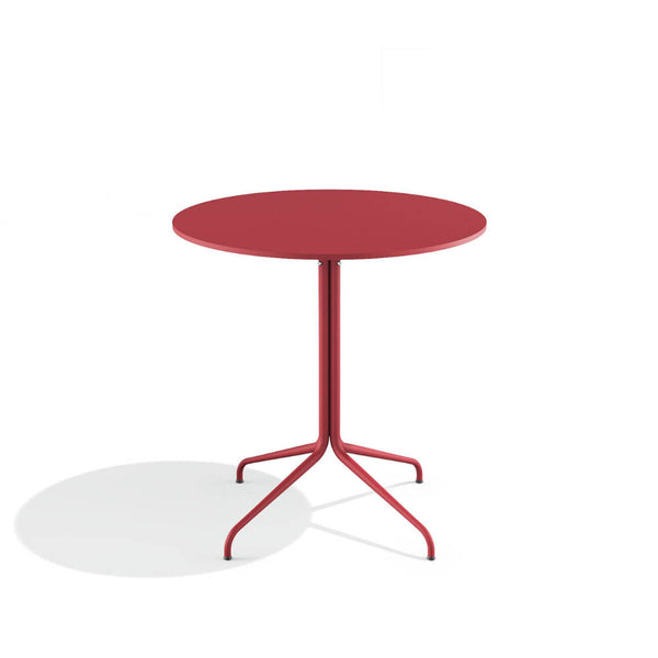 Babel D Kissi ronde tafel ⌀70 cm Rood