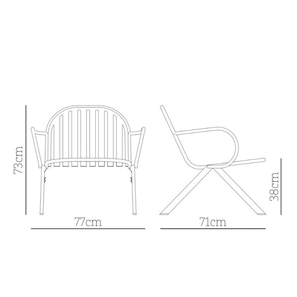 Babel D Melik Loungestoel