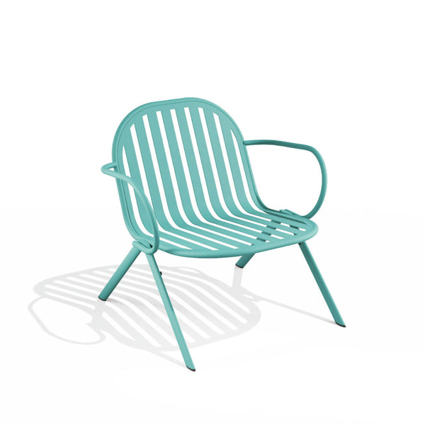 Babel D Melik Loungestoel Turquoise
