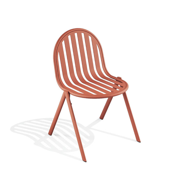 Babel D Melik stoel Terracotta