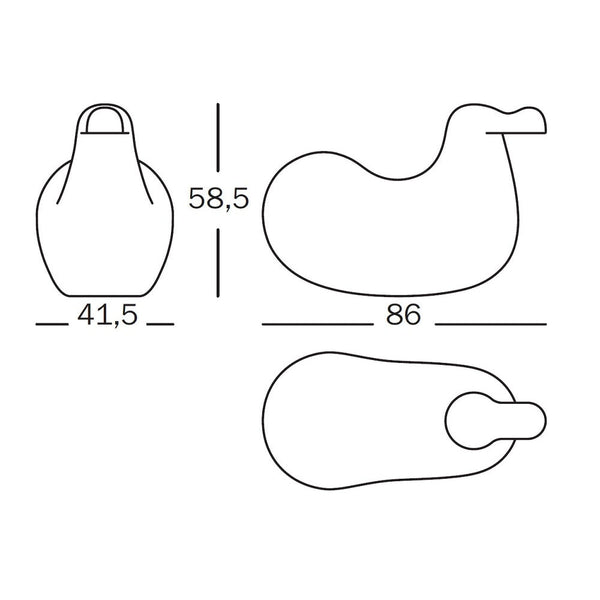 Magis Dodo Rocking Birds Schommelstoel