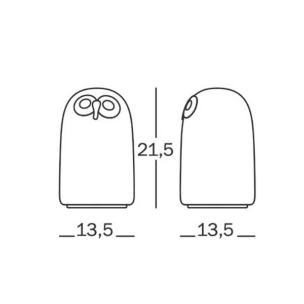 Magis Linnut Sulo Tafellamp LED oplaadbare batterijen