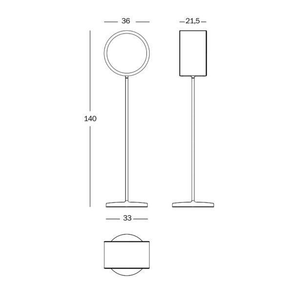 Magis Lost staande lamp LED medium