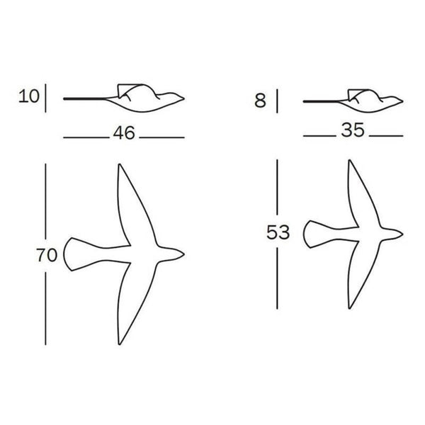 Magis Me Too Birds - Vogel 70 cm