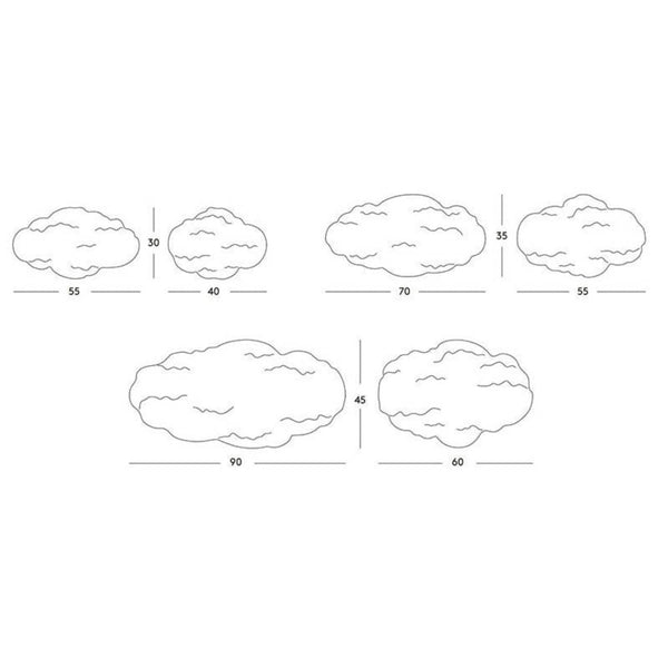 Magis Me Too Clouds - Wolk 55 cm