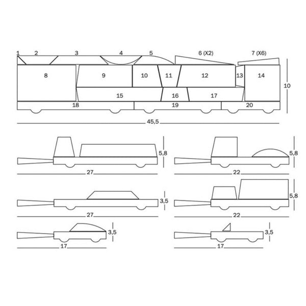 Magis Me Too Collection Cartools puzzel