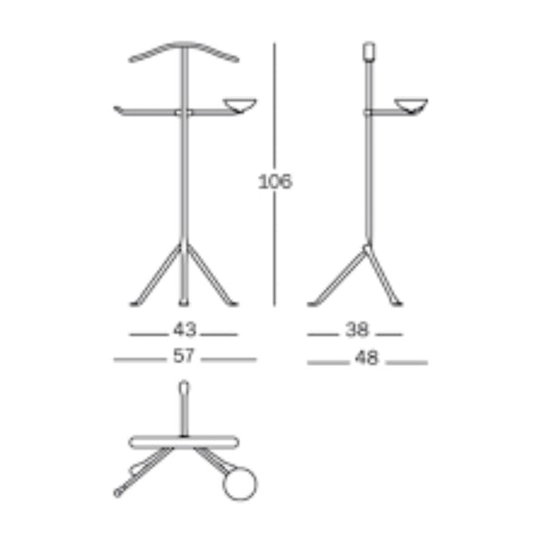 Magis Officina Valet kapstok