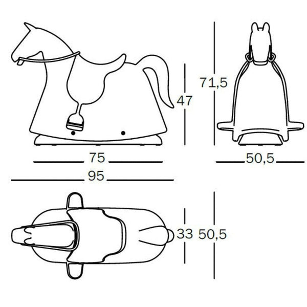 Magis Rocky schommelpaard