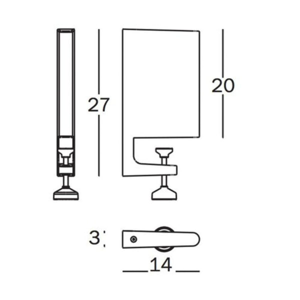 Magis Spike met marmer tablet