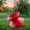 Magis Spun Schommelstoel Rood