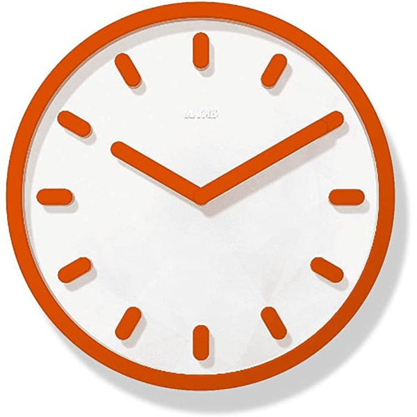 Magis Tempo Wandklok Oranje met wit