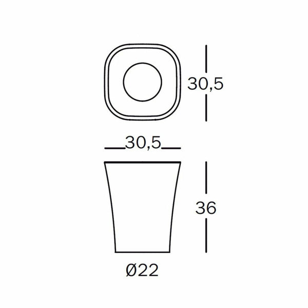 Magis Trash 14 liter Prullenbak