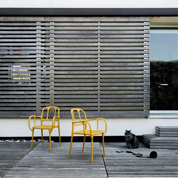 Magis Design Mila Stapelstoel – Duurzaam, Comfortabel, Weerbestendig