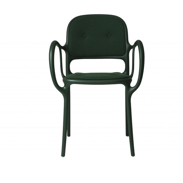 Magis Design Mila Stoel Met Armen Donkergroen