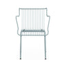 Magis Design South Armchair Outdoor - Stalen Stapelbare Stoel Licht Blauw