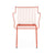 Magis Design South Armchair Outdoor - Stalen Stapelbare Stoel Oranje