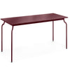 Magis Design South Tables Outdoor – Buiten Tafel Staal Bordeaux