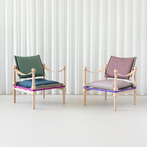 Magis Design Twain Low Chair With Arms - Stoel met Elegantie